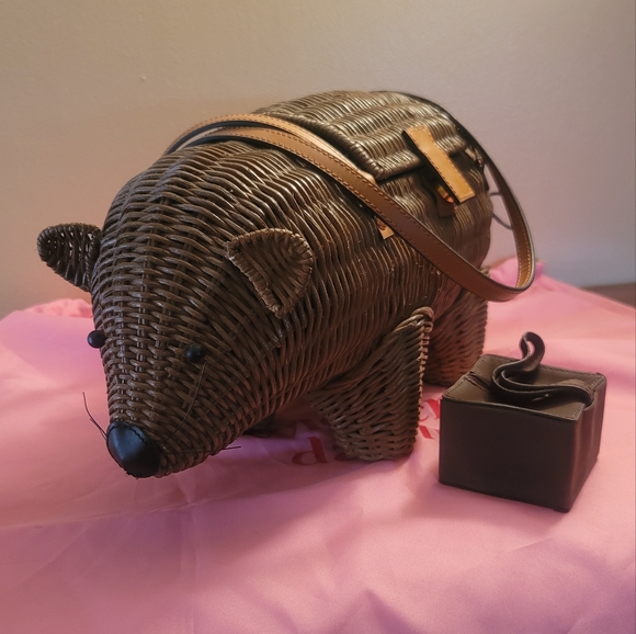 Wicker Darling Handbags - Wicker Darling Wally the Wombat